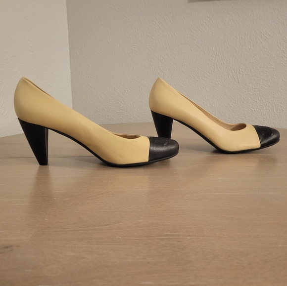 Leather Heels from Maison de Bonneterie Amsterdam Sz 8.5 - Picture 2 of 12